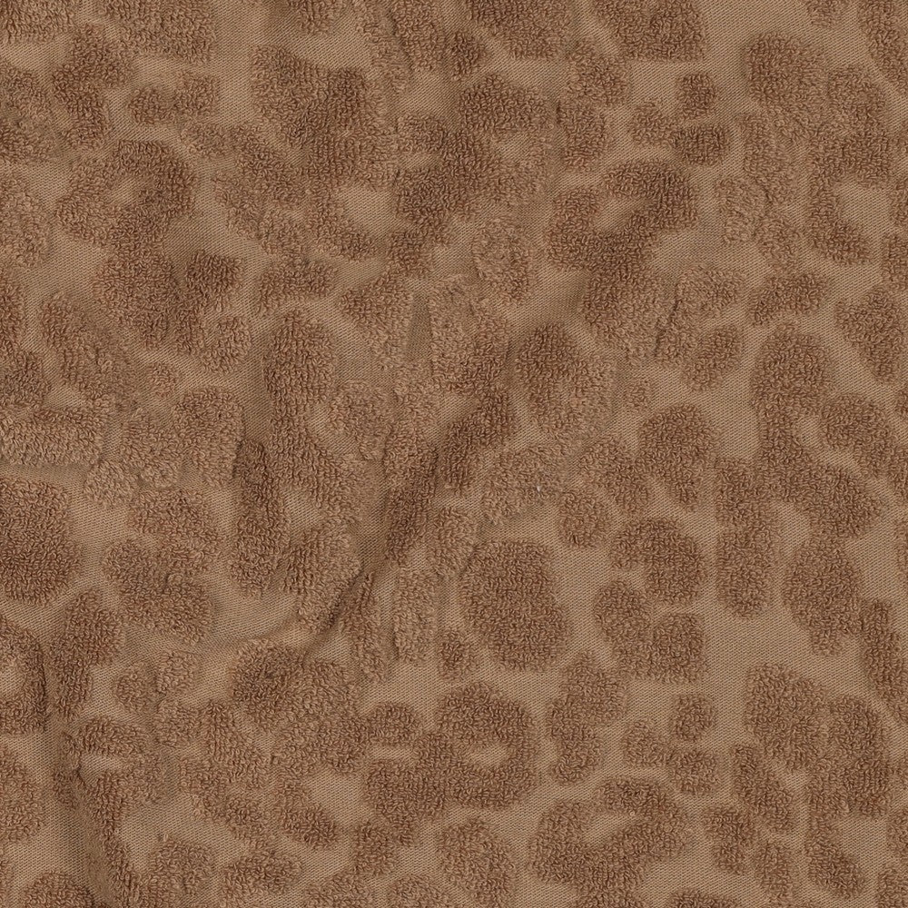Baumwoll Frotteestrick Leo Brown