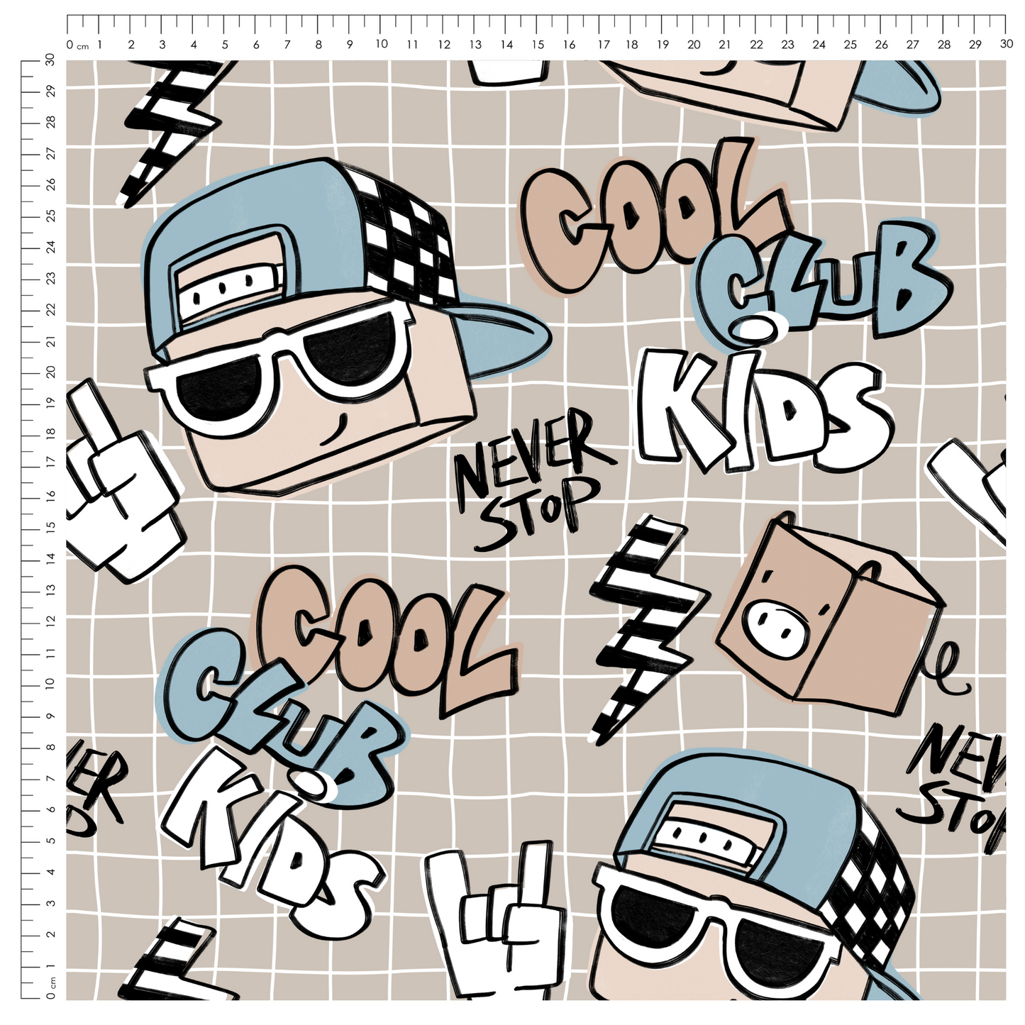 Cool Club Kids Grid