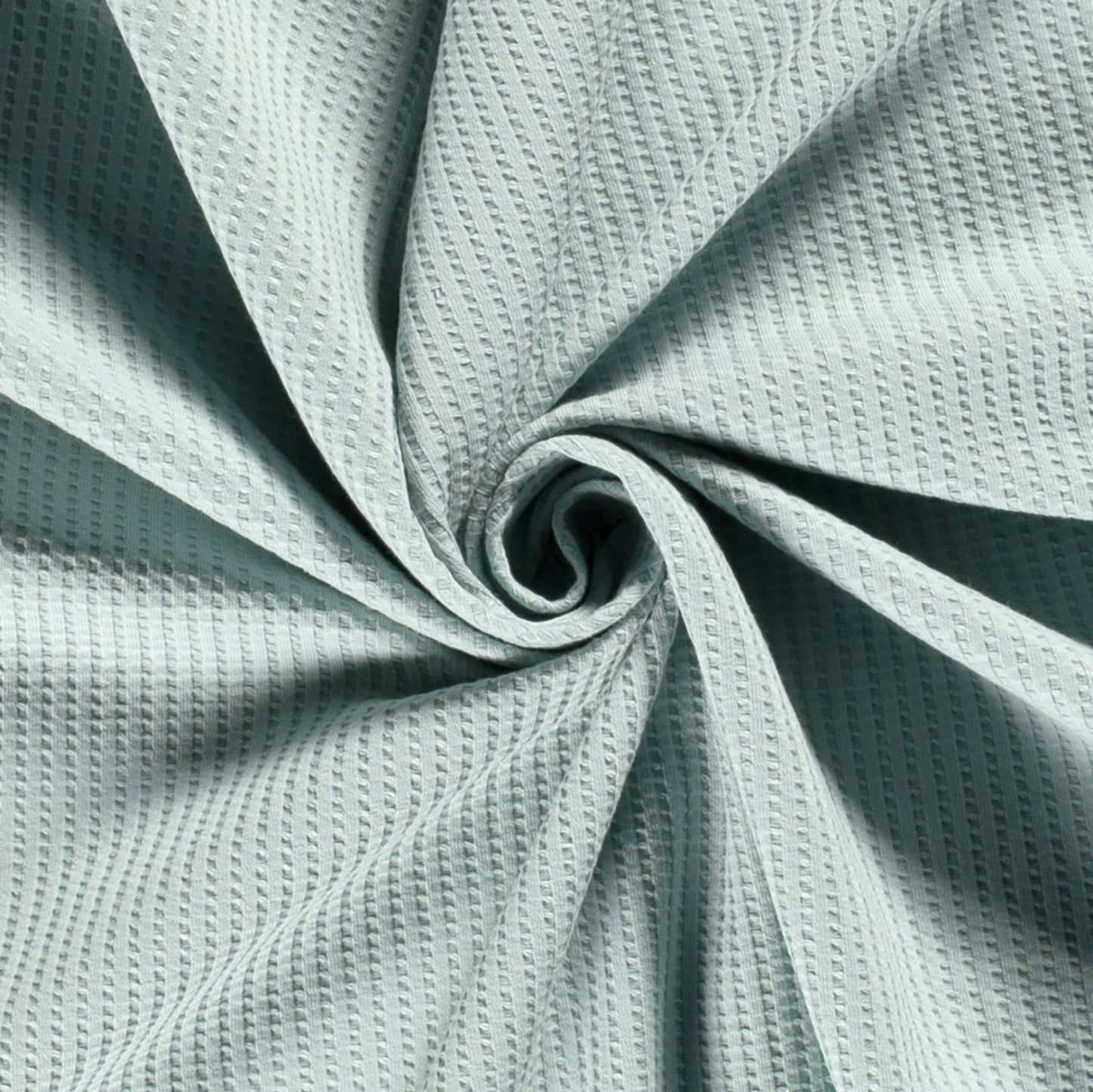 Soft Waffeljersey Eisblau