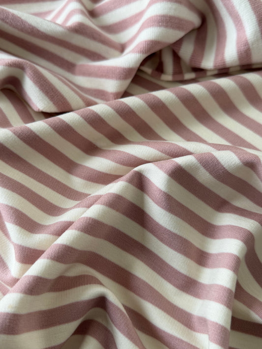 Softjersey Stripes Rose