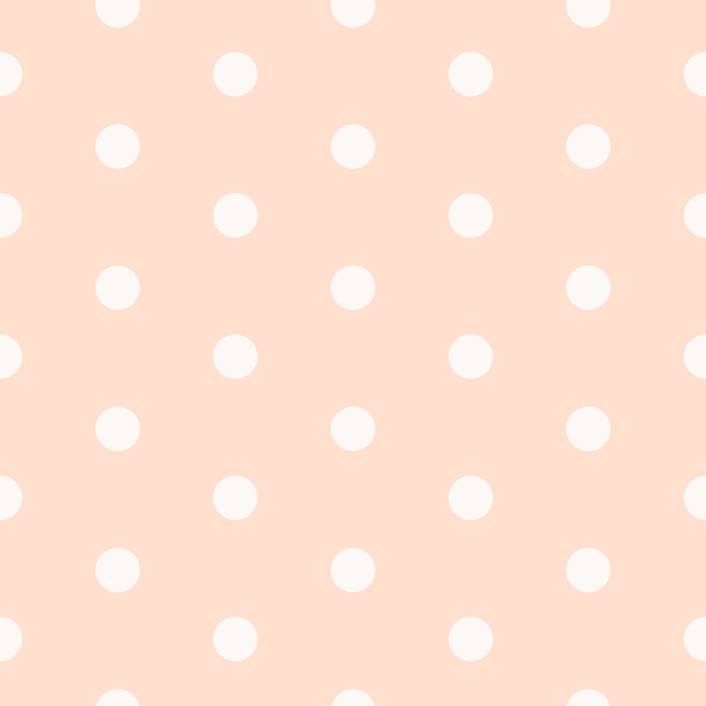 Jersey Dots Soft Peach