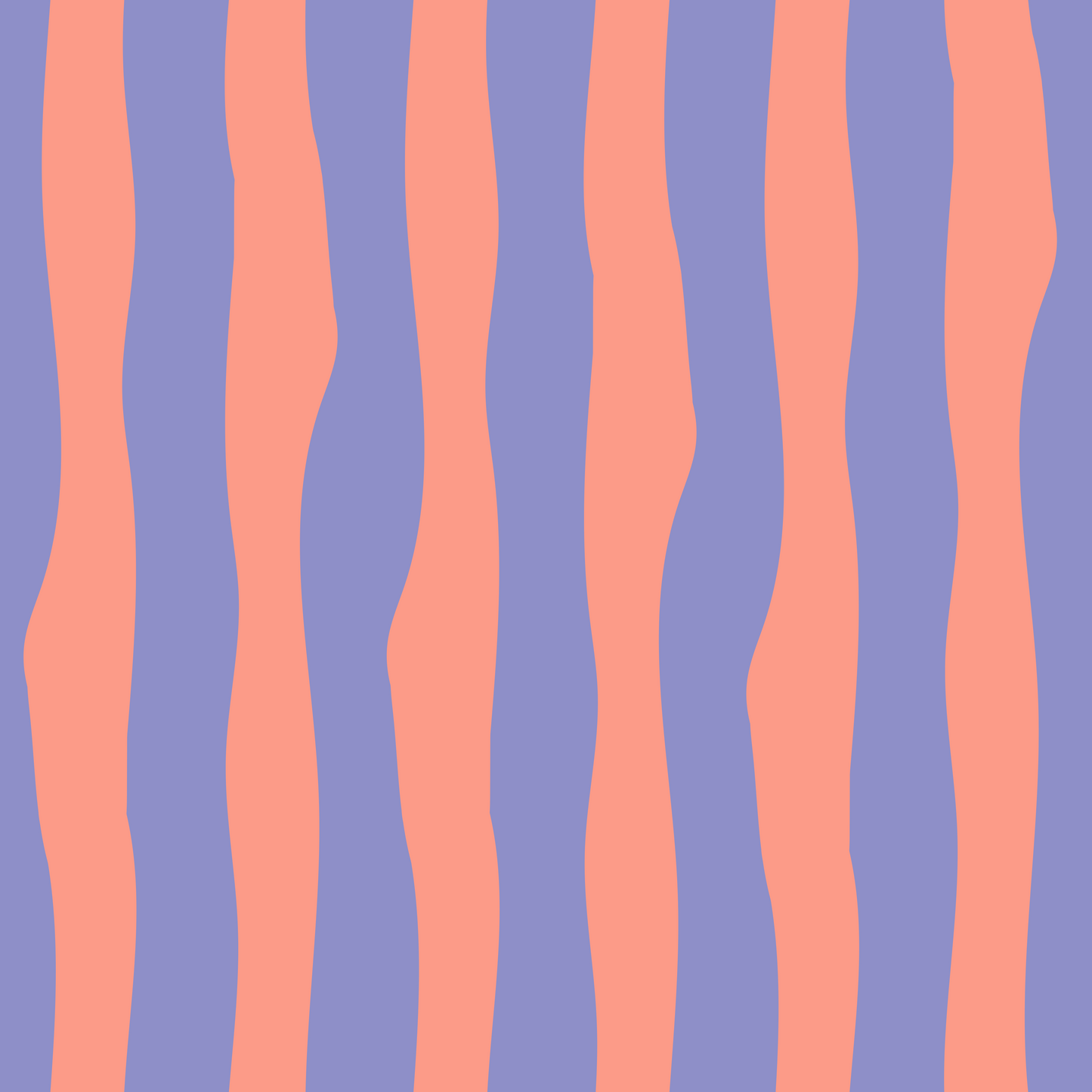 Jersey Wild Stripes Lila Apricot - Vorbestellung