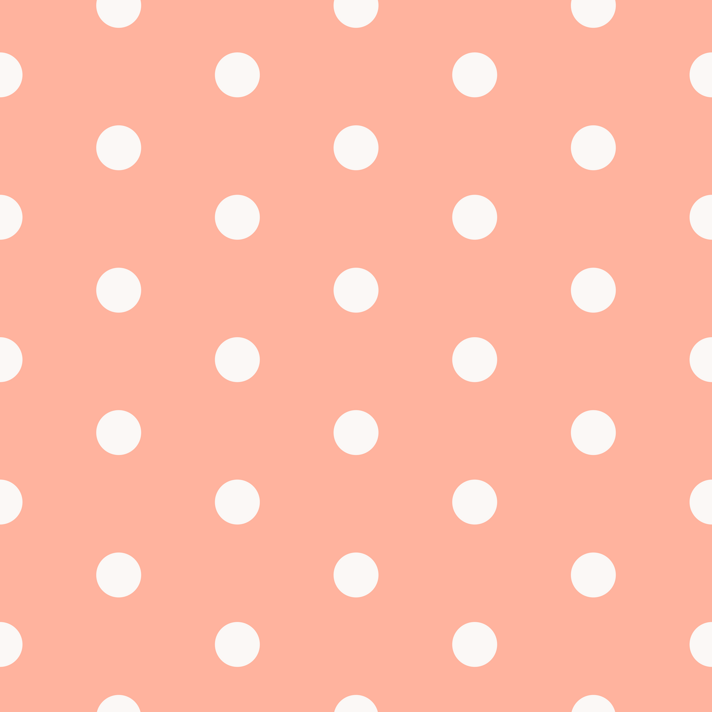 Jersey Dots Peach