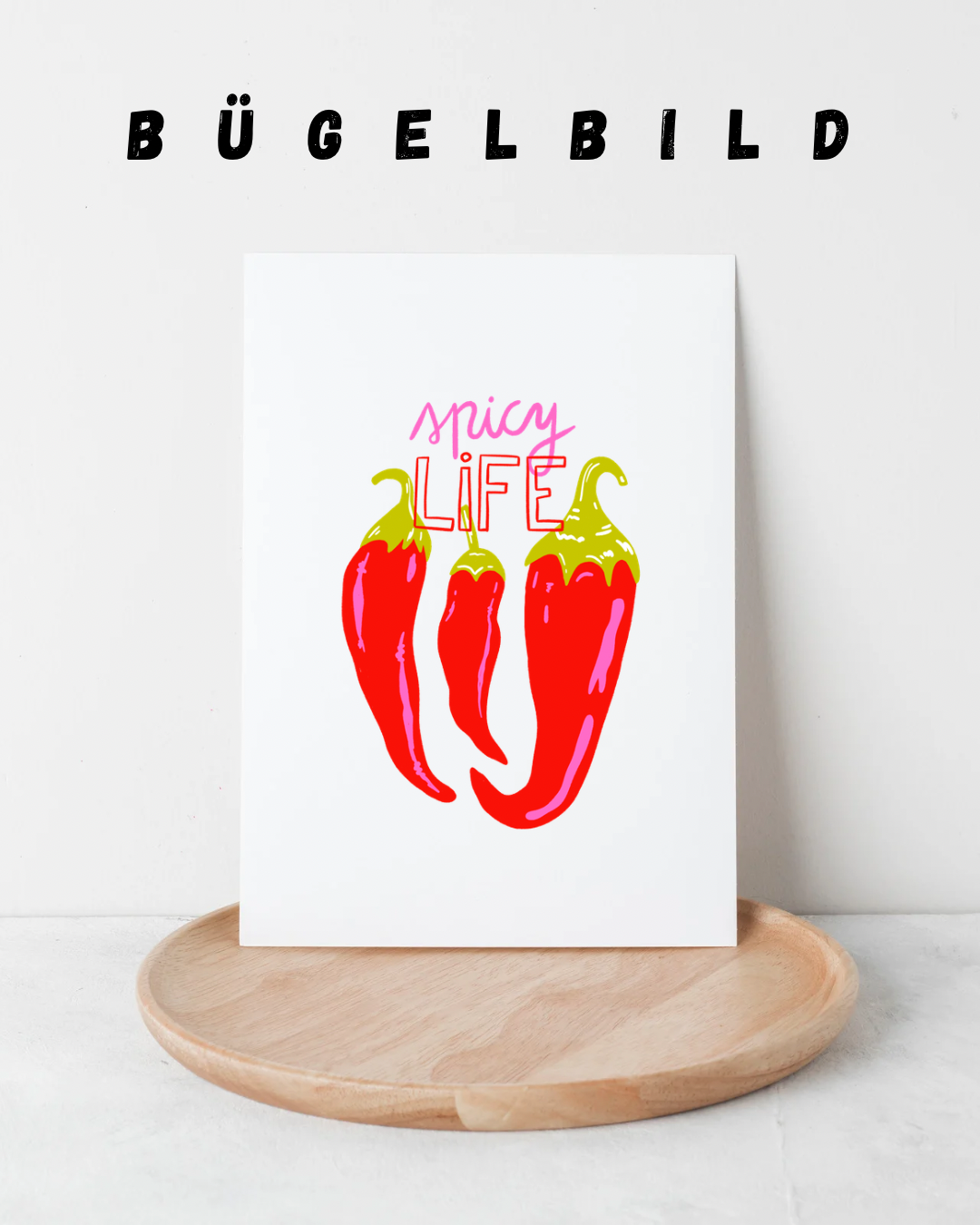 Bügelbild Spicy Life - Vorbestellung