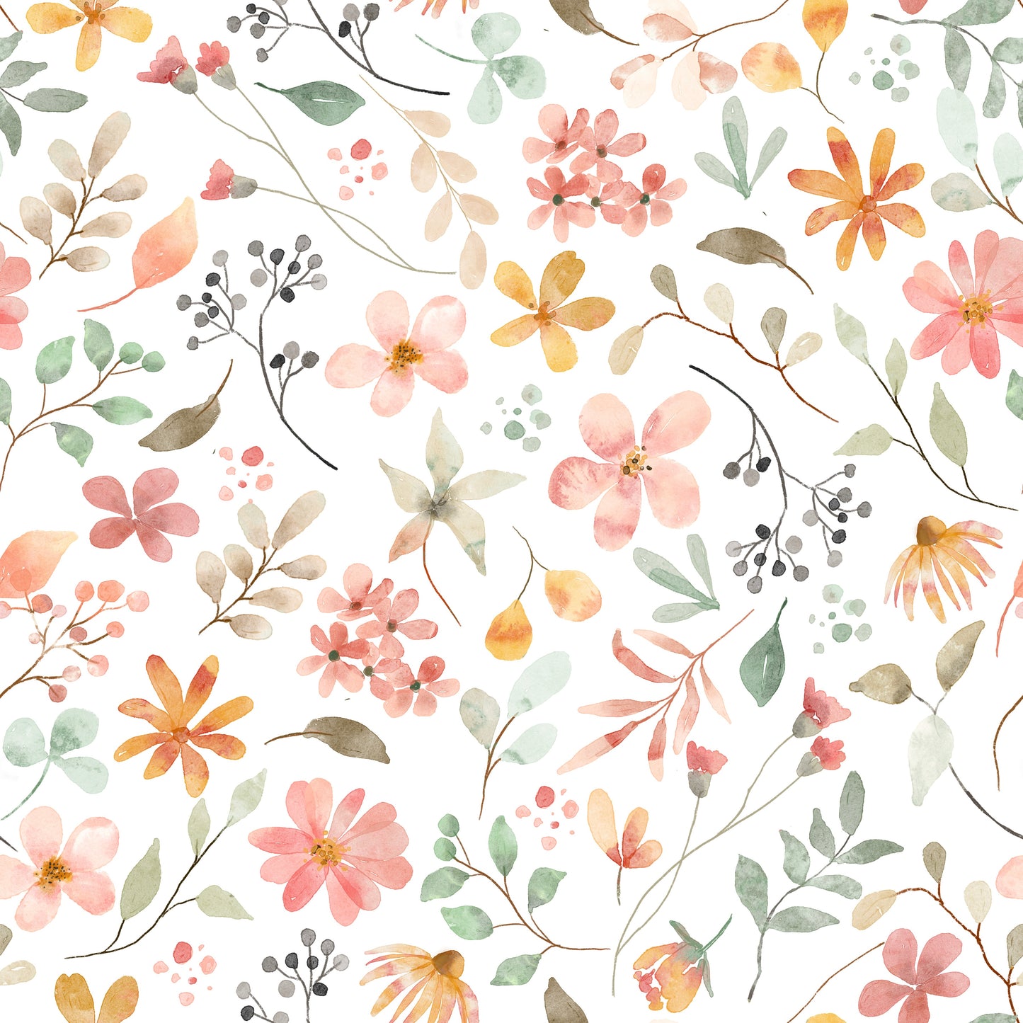 French Terry Wildblüten - Vorbestellung