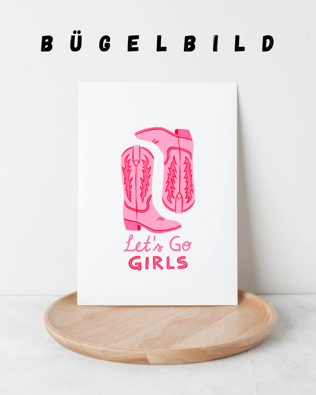 Bügelbild Let´s Go Girls - Vorbestellung