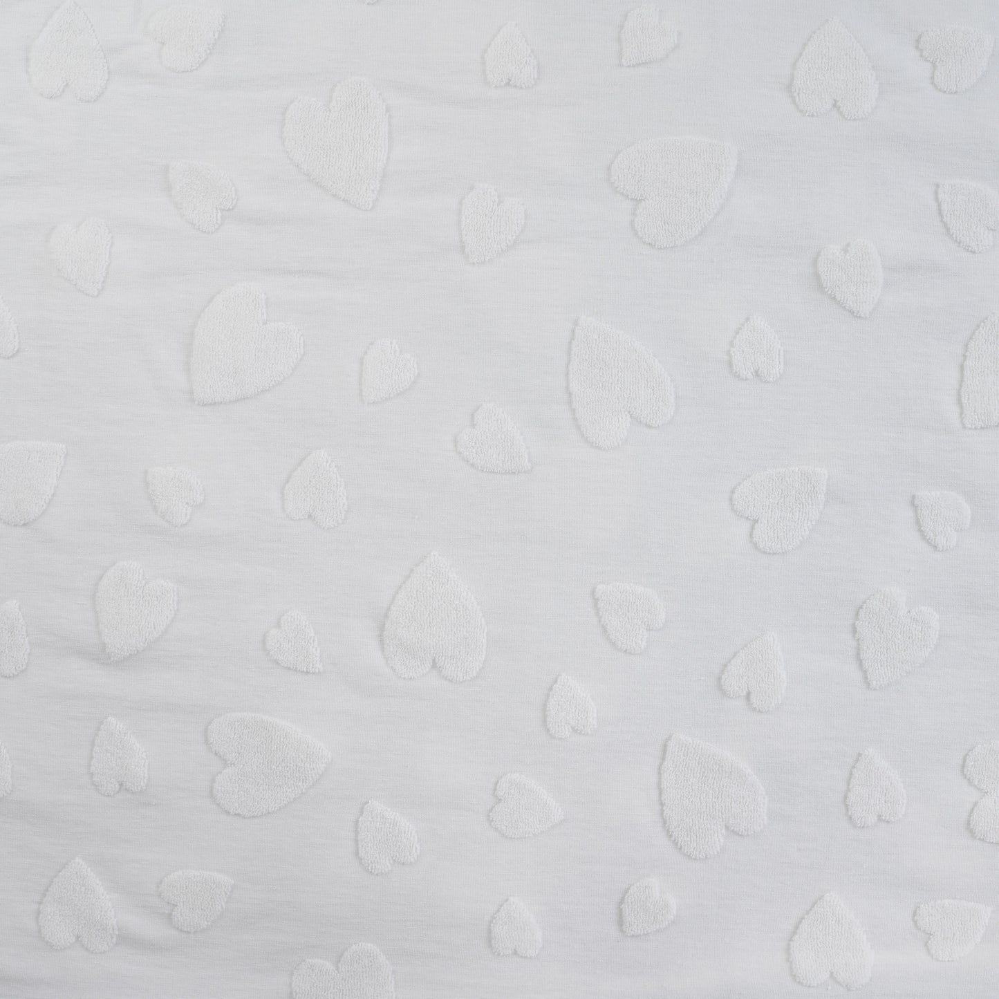 Frotte Herzen Jacquard Off White