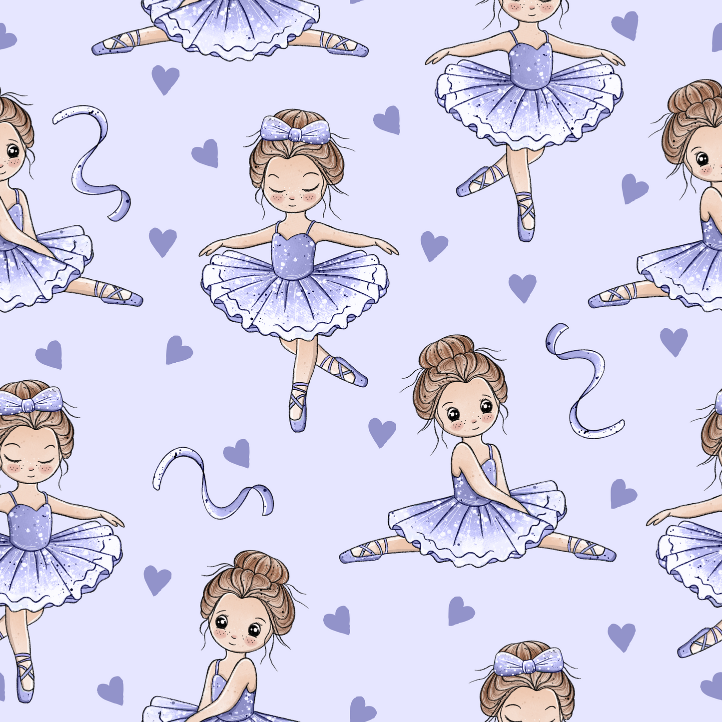 Bio Jersey Ballerina Herzen