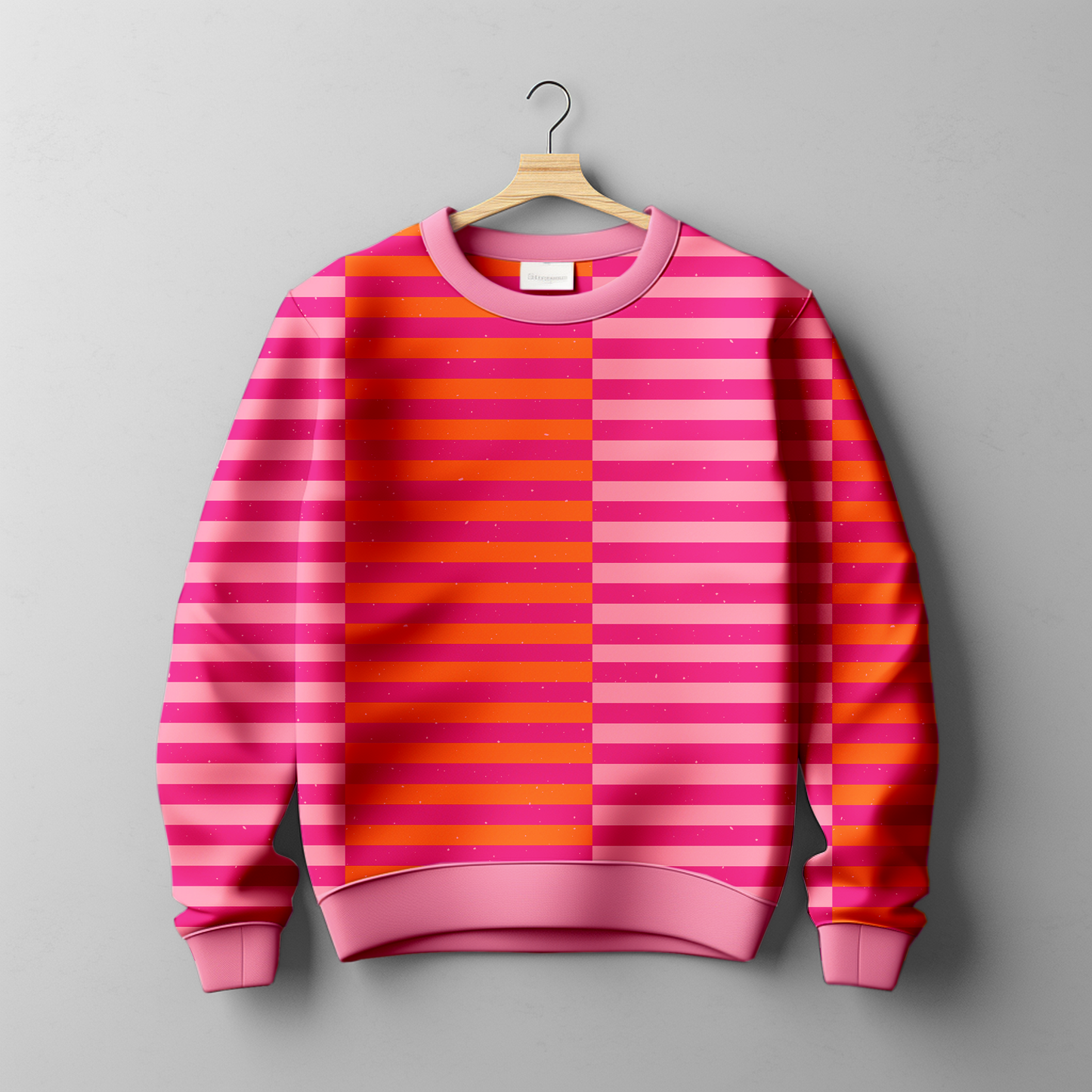 Jersey Stripes Pink Orange - Vorbestellung