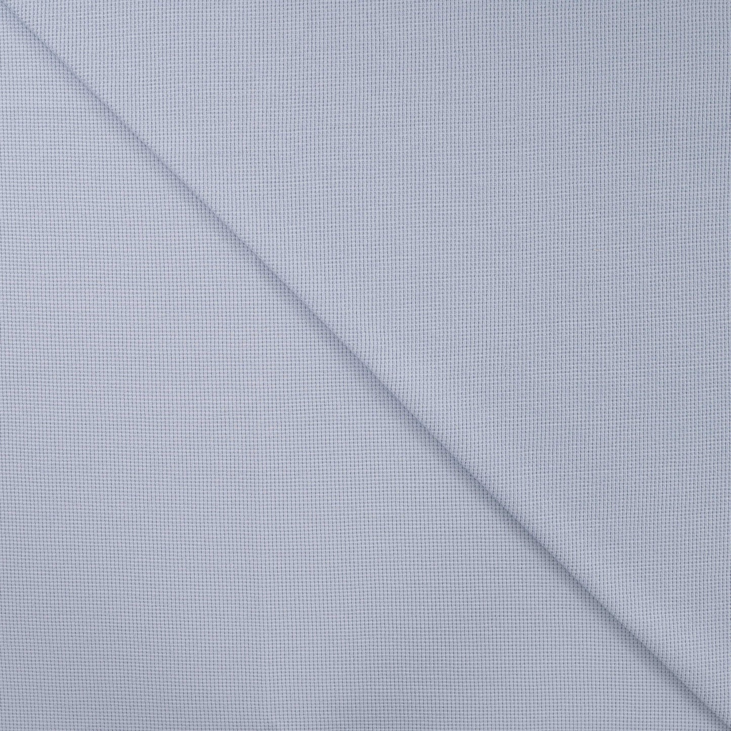 Light Waffeljersey Dusty Blue