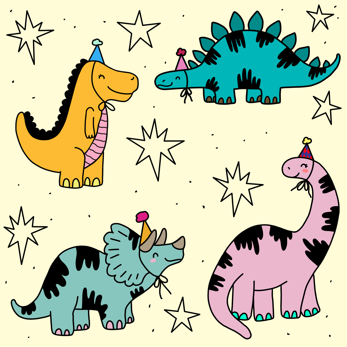 French Terry Dinogang „King Kids Design“ - Vorbestellung