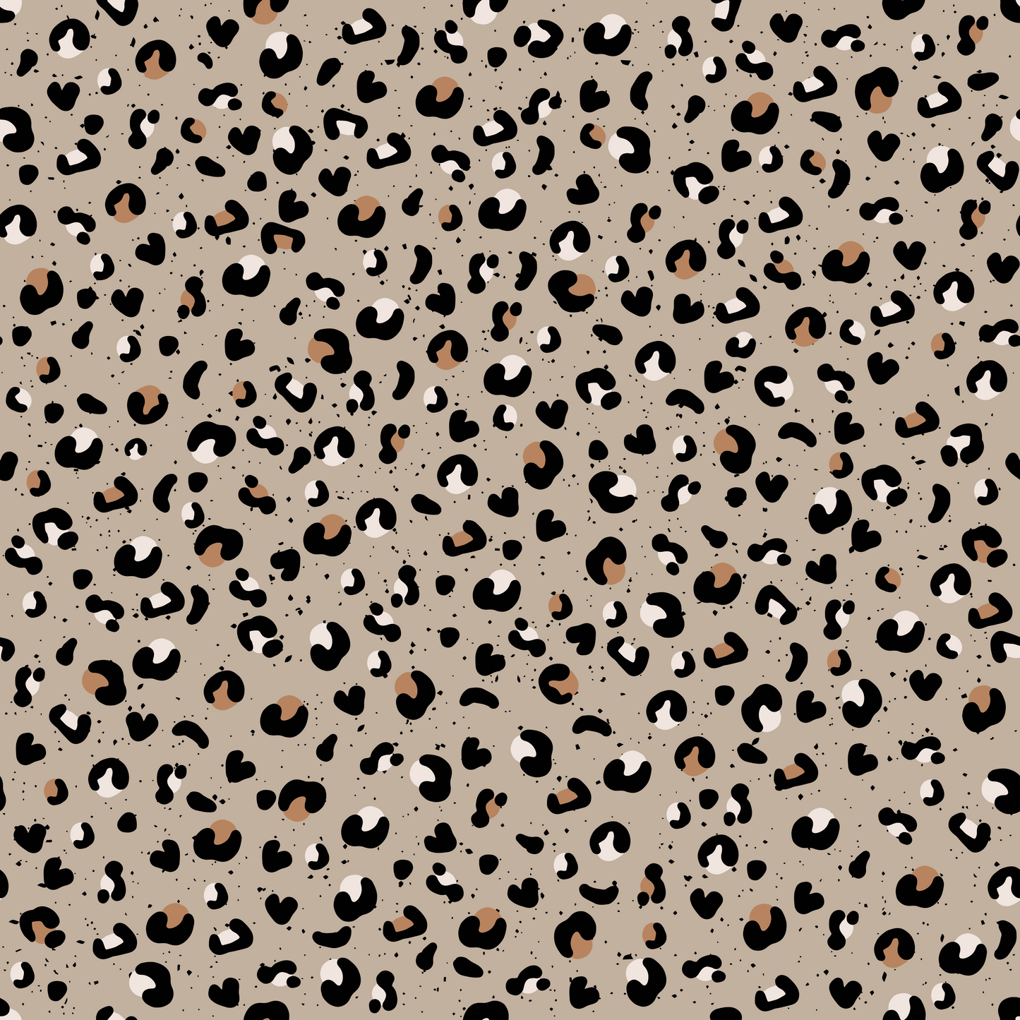 Bio French Terry Mini Leo Brown - Vorbestellung