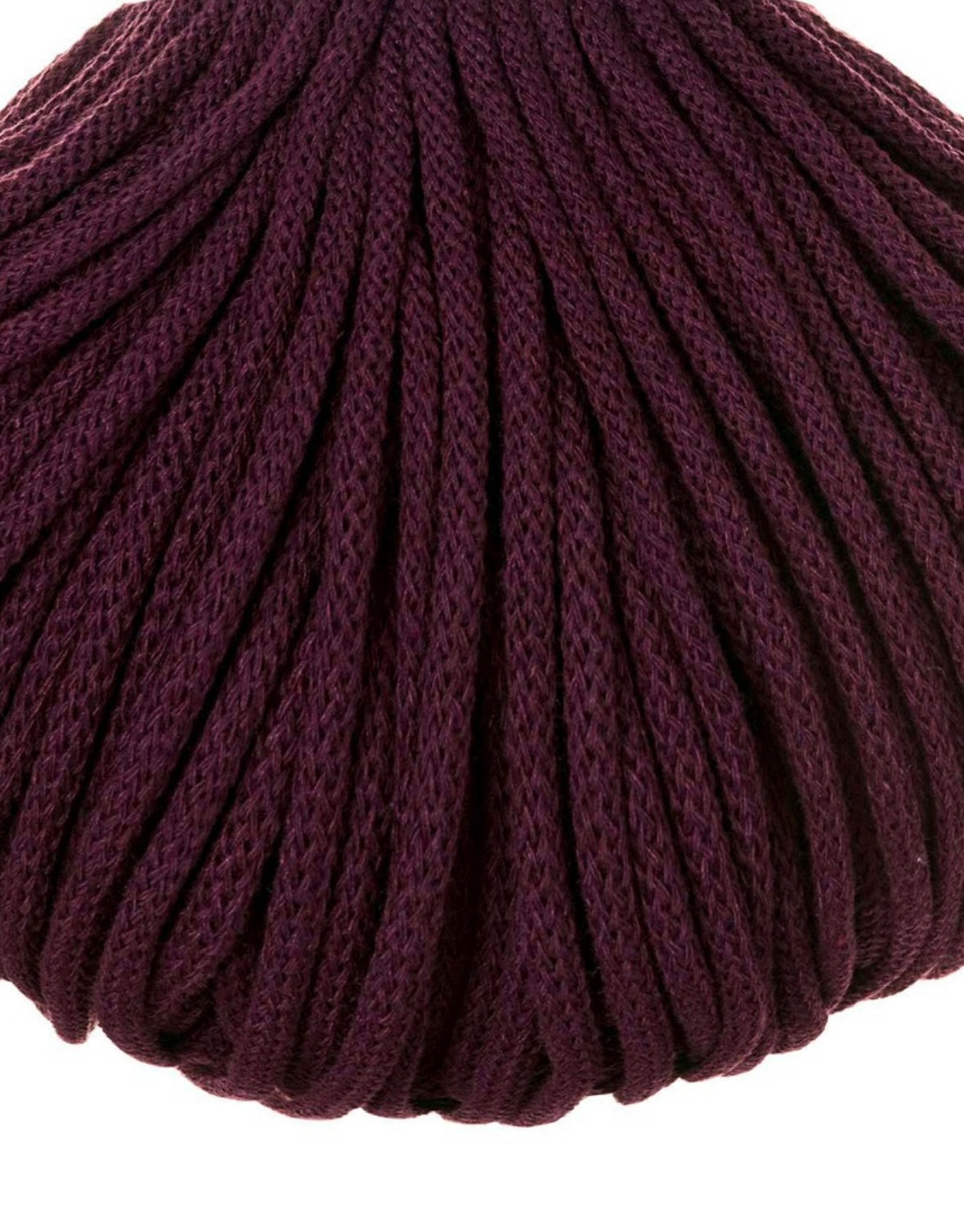 Baumwollkordel Burgundy 5mm