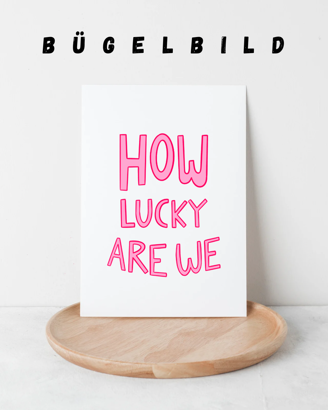 Bügelbild Lucky - Vorbestellung