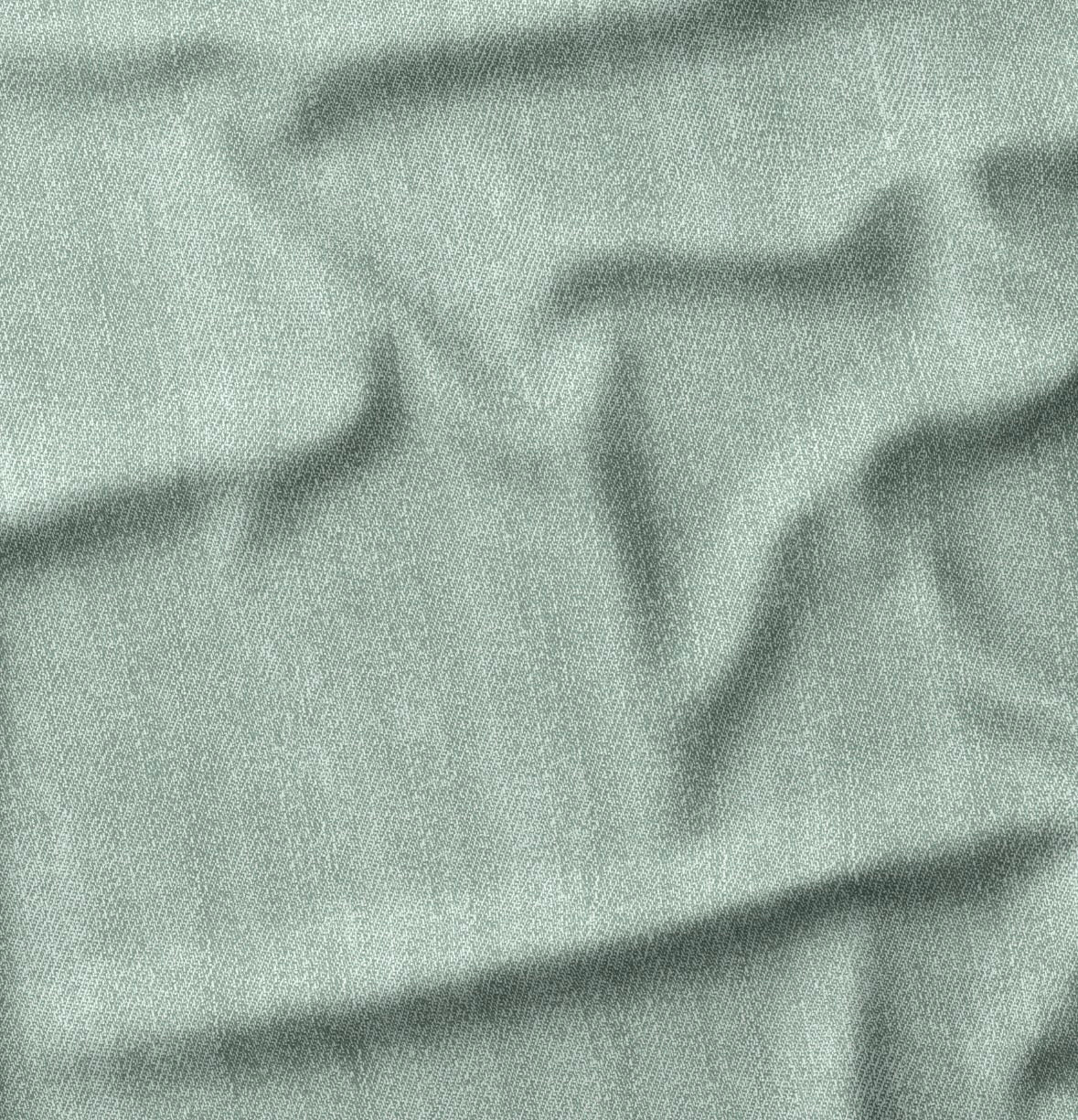 French Terry Denim Pastell Mint - Vorbestellung