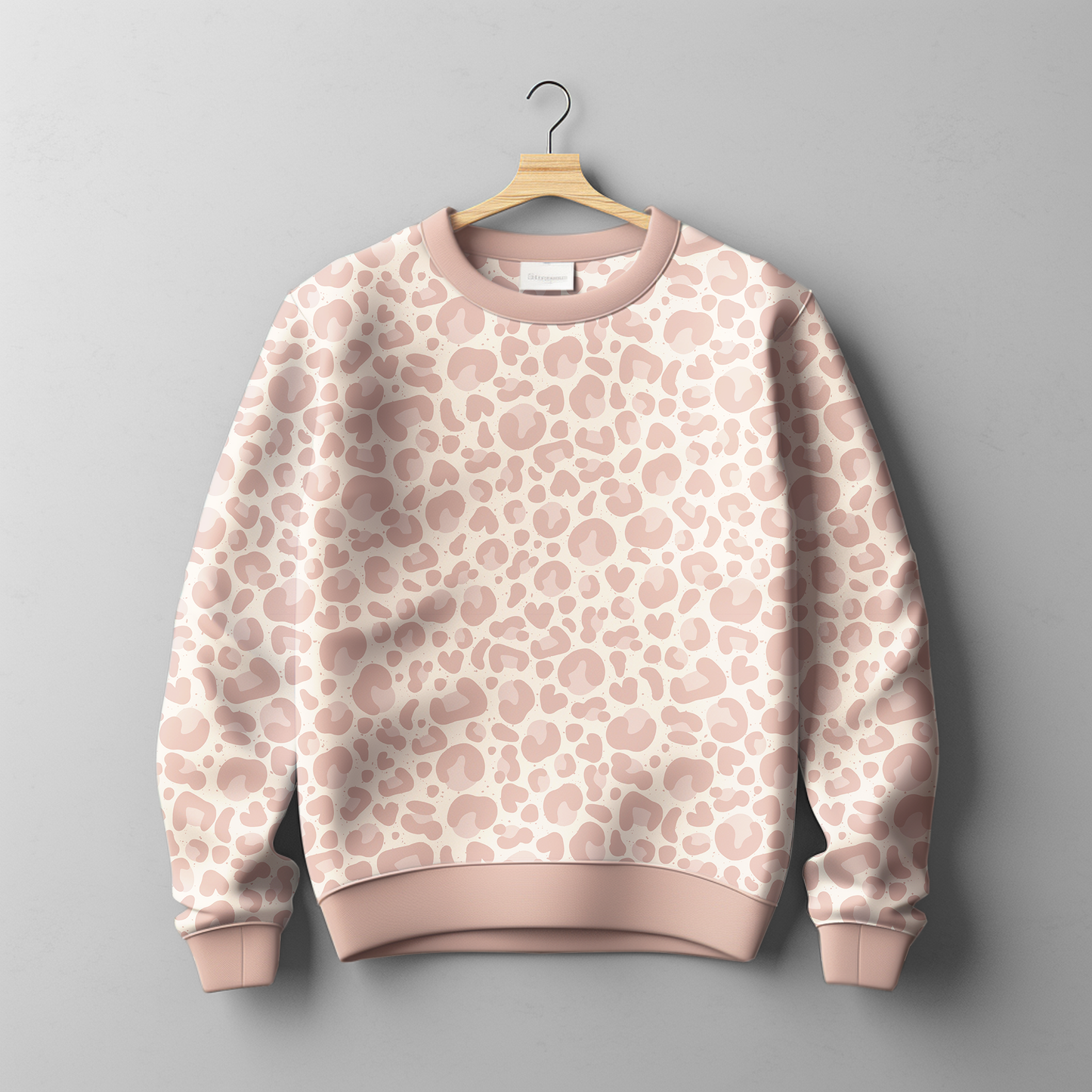 French Terry Leo Crush Pastell Peach - Vorbestellung