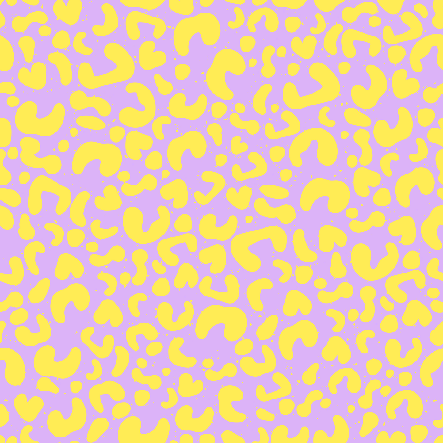 French Terry Leo Crush Yellow Purple - Vorbestellung