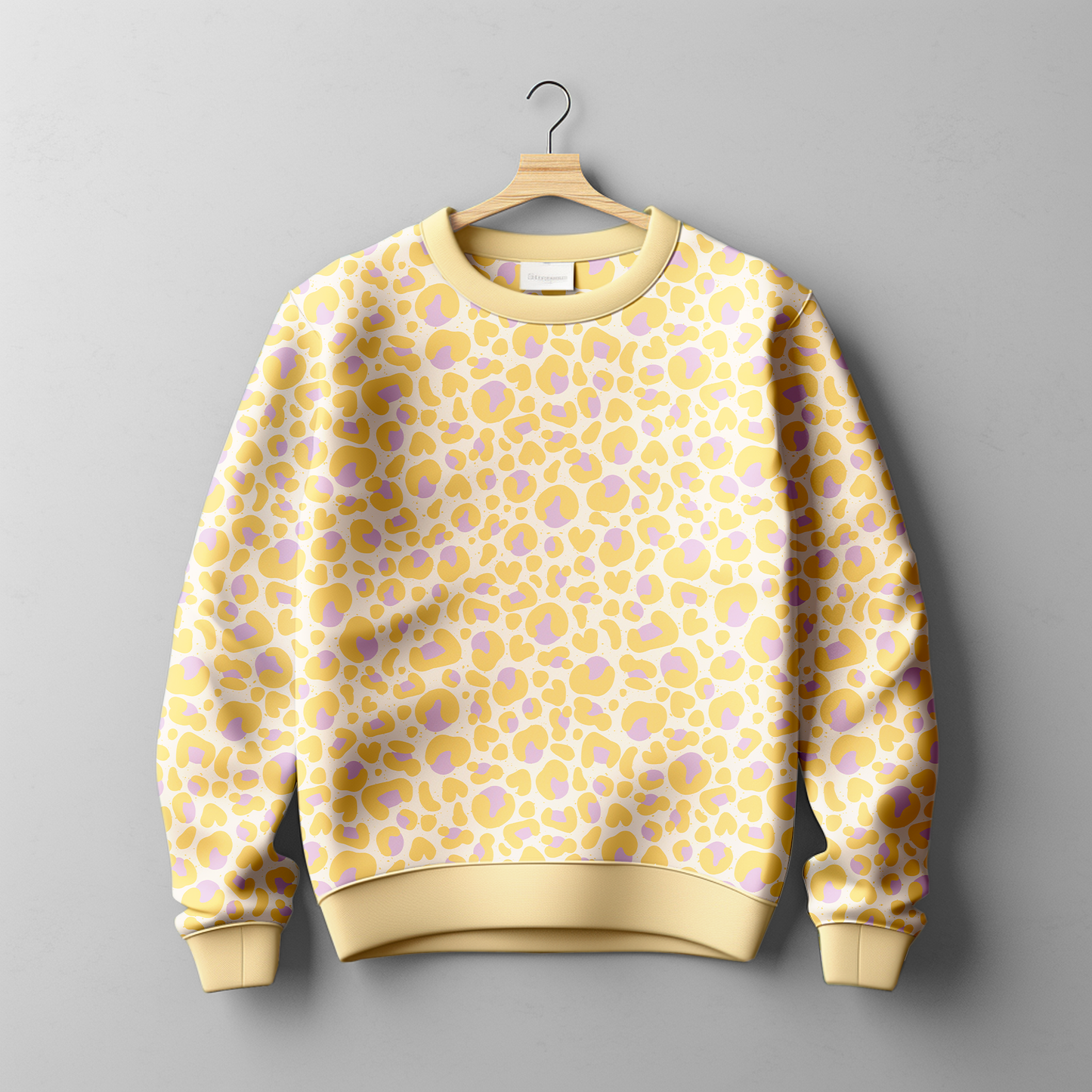 French Terry Leo Happy Yellow - Vorbestellung