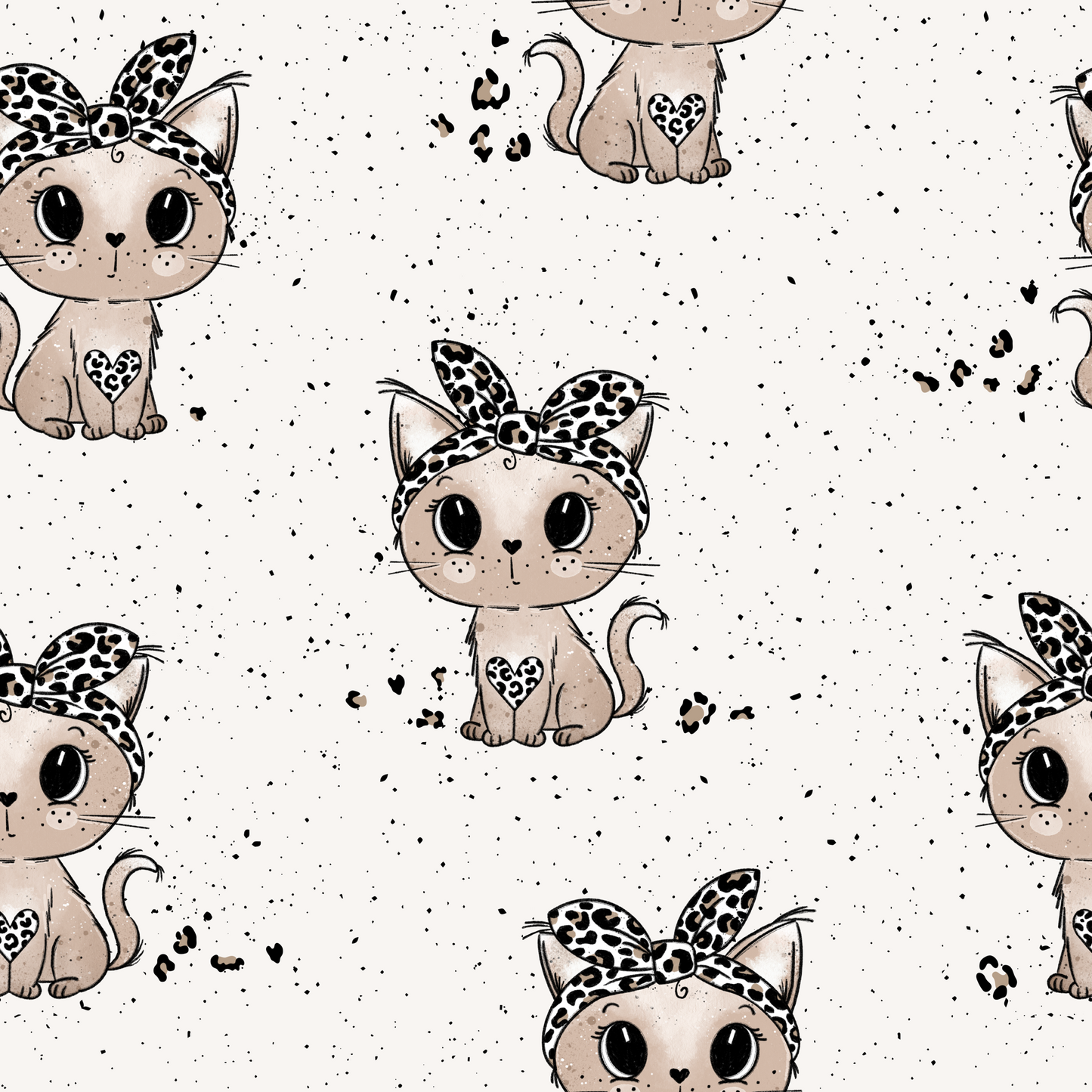 Bio French Terry Leo Kitty - Vorbestellung