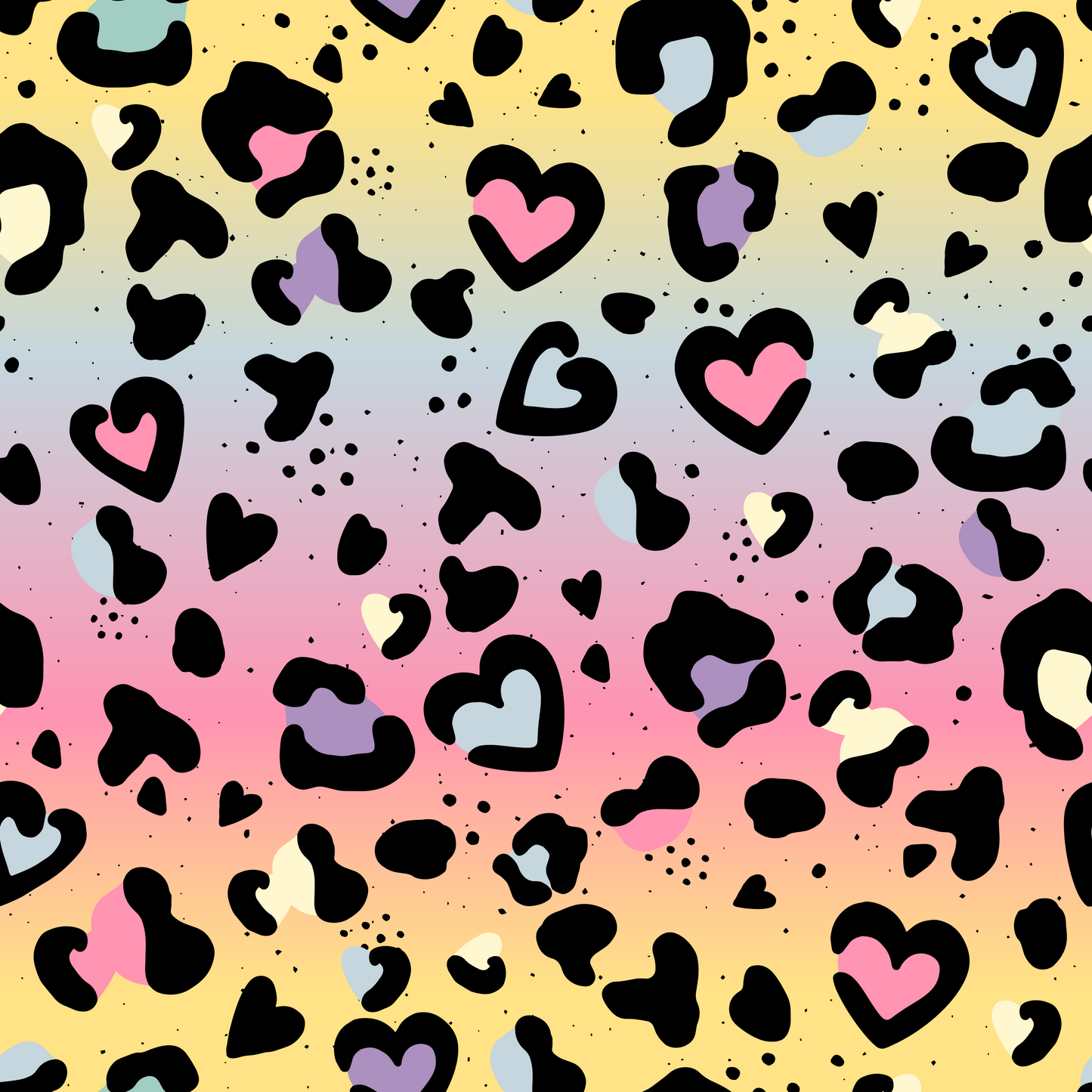 Bio French Terry Leo Rainbow Funky - Vorbestellung