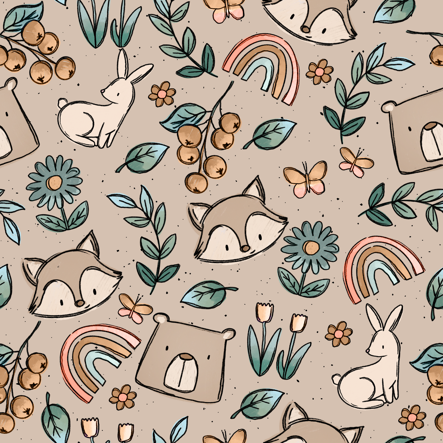 Bio Jersey Spring Parts Beige - Vorbestellung