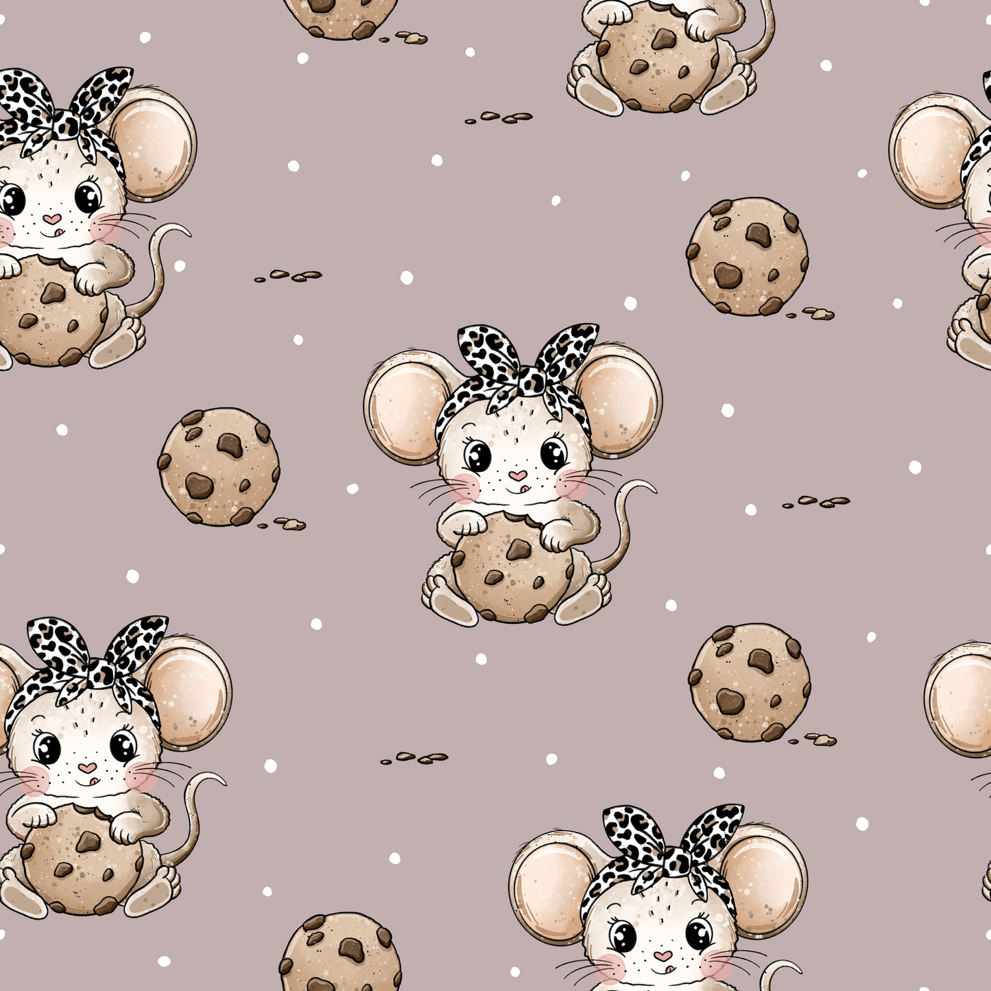 Bio French Terry Mausilein - Vorbestellung