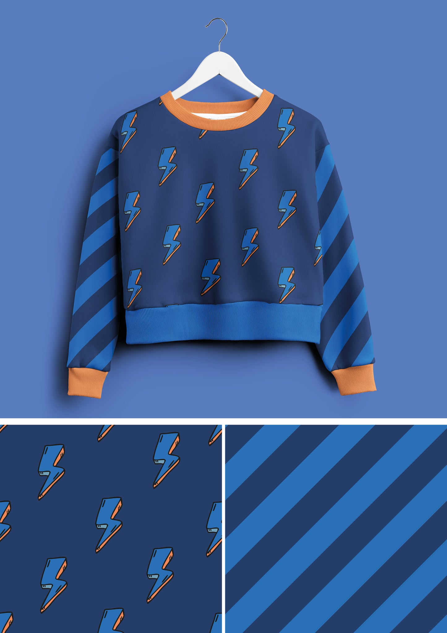 "Stripes Deep Blue" - Vorbestellung