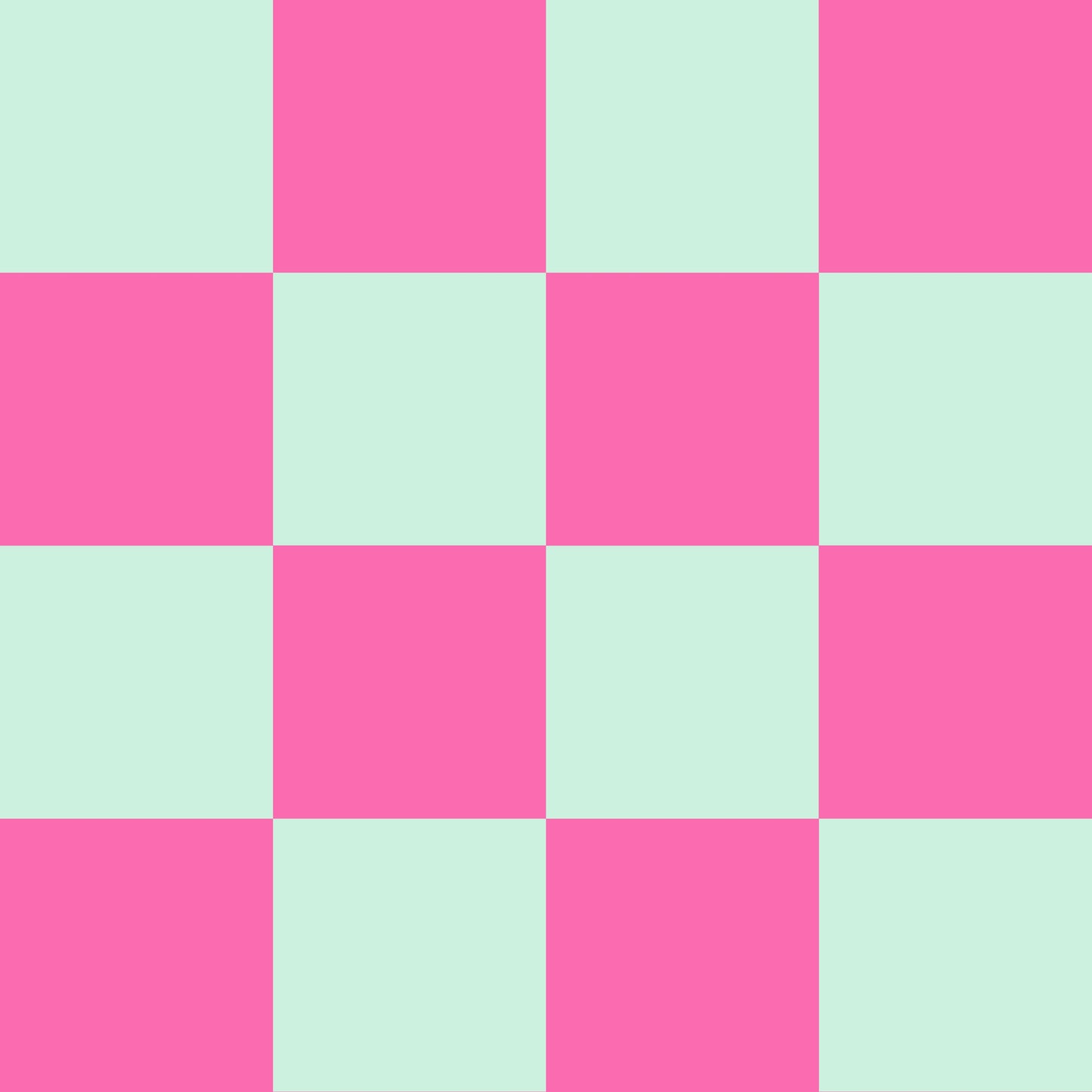 "Funky Checker Mint Pink" - Vorbestellung