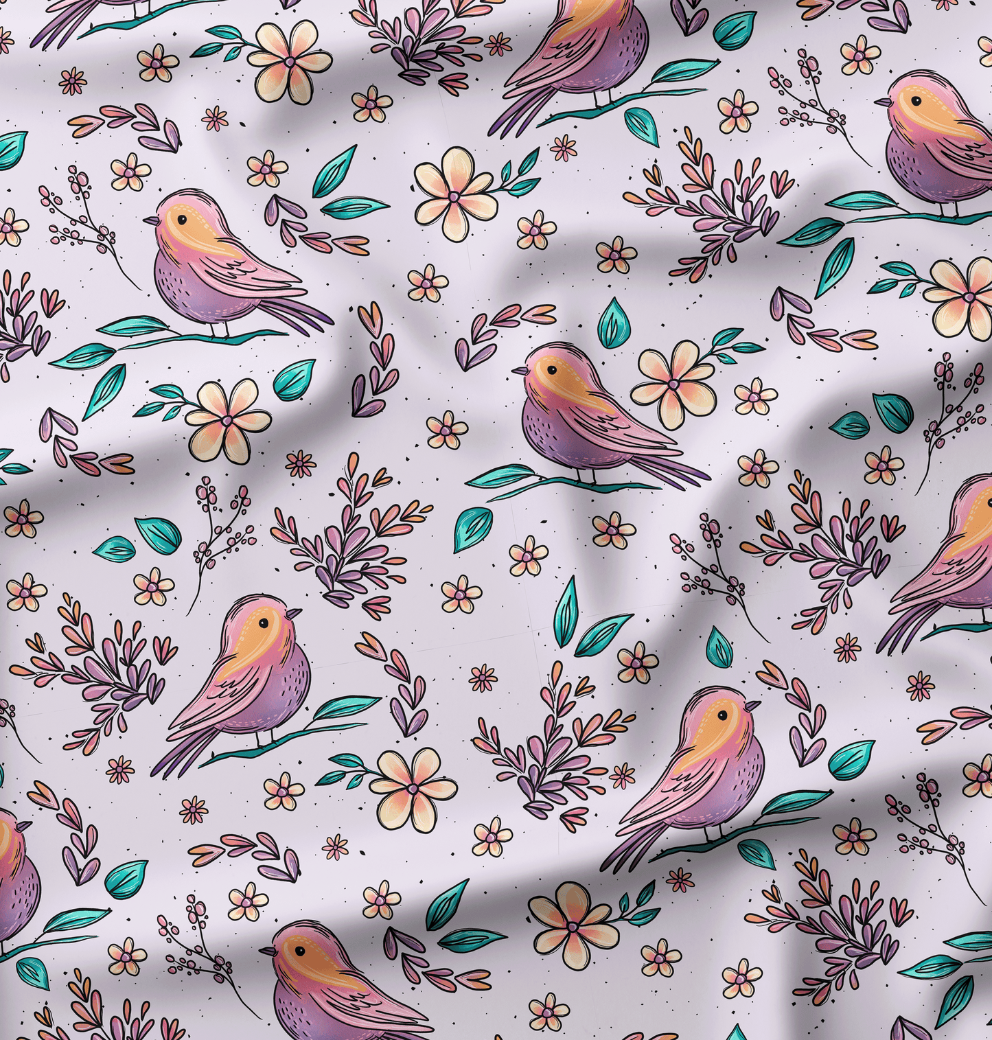 Ballen Spring Color Pastelllila 10 Meter - Vorbestellung