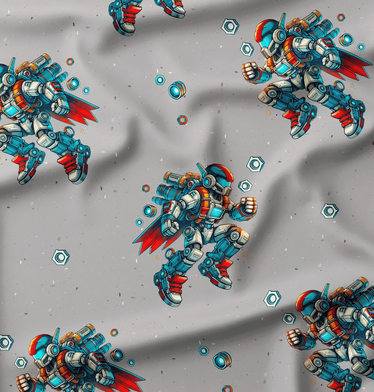 French Terry Super Robo