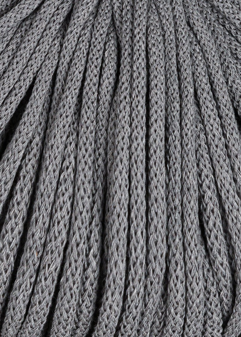 Baumwollkordel Stone Grey 5mm - Benny & Jenny