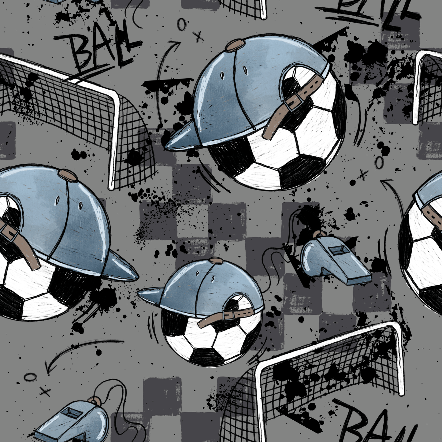 Fußball Scratch Grey - Vorbestellung - Benny & Jenny