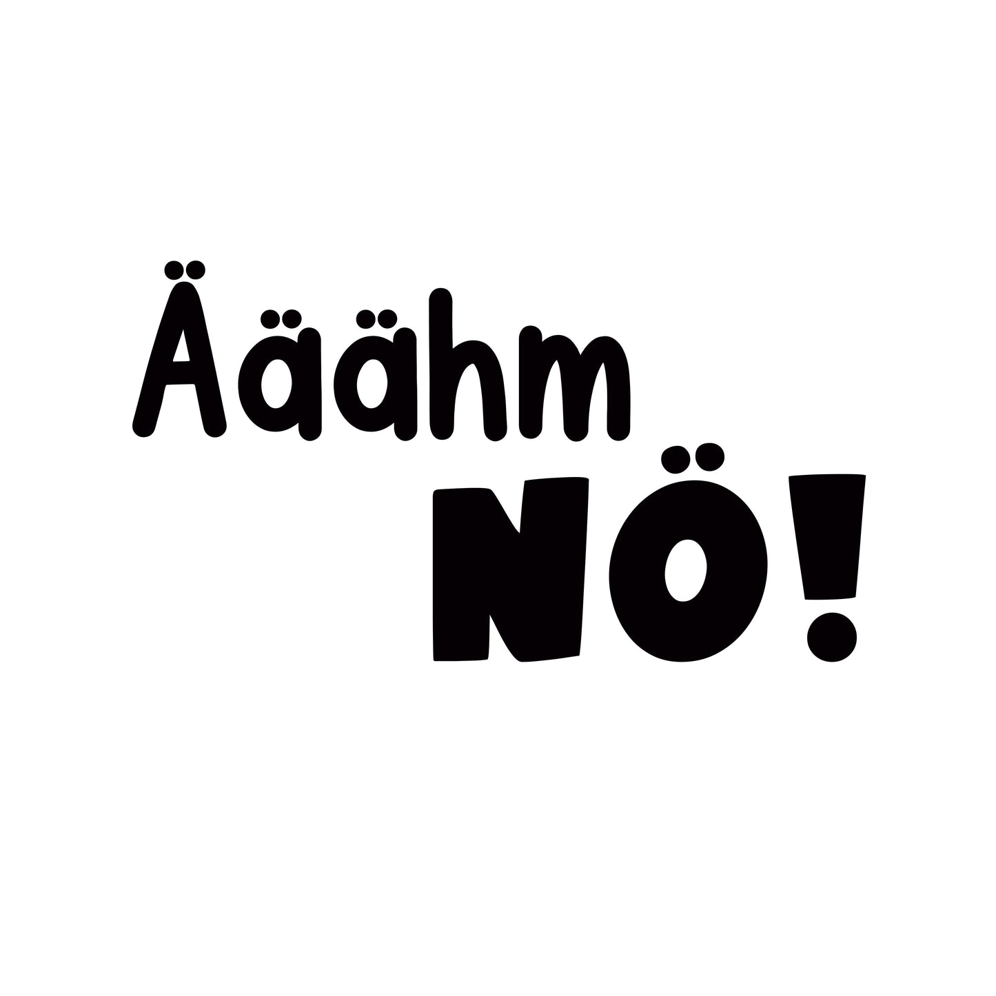 PNG „Ääähm NÖ“