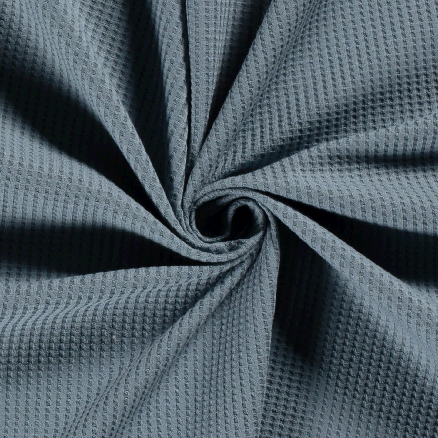 Soft Waffeljersey Stahlblau - Benny & Jenny