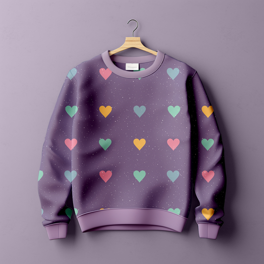 Jersey "Little Hearts“ Purple