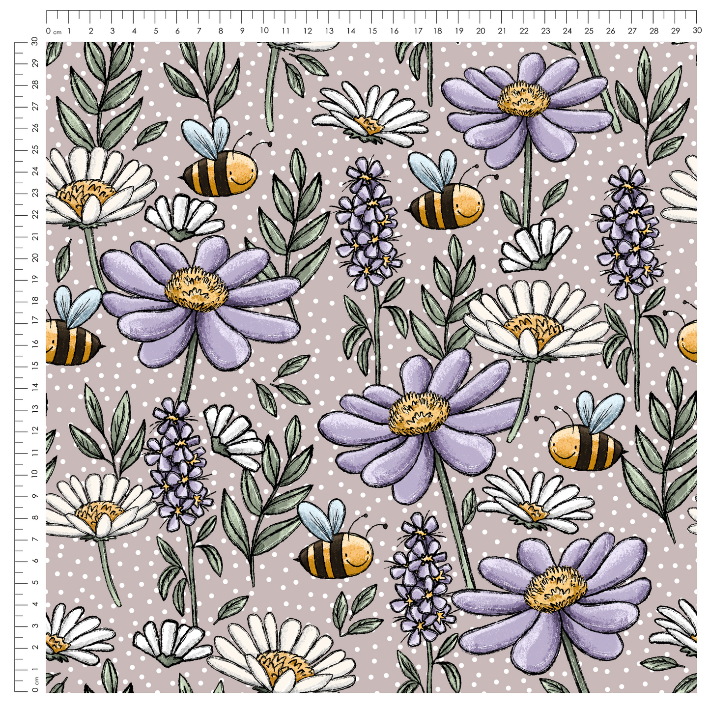 French Terry Wiese Dotties - Vorbestellung