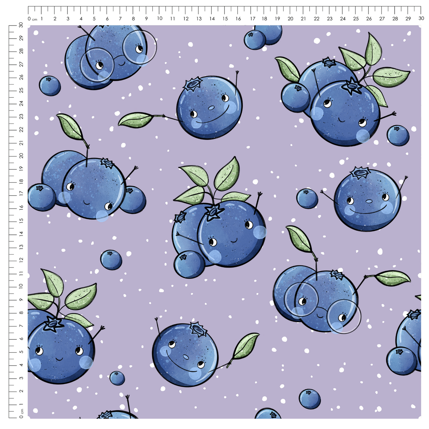 French Terry Blaubies Purple - Vorbestellung