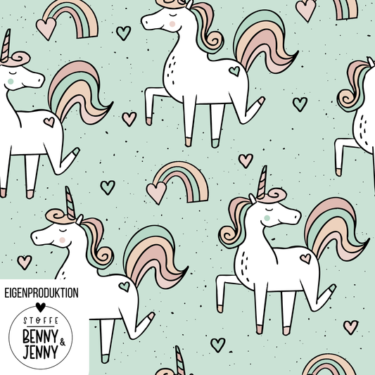 Bio French Terry Einhorn Sage