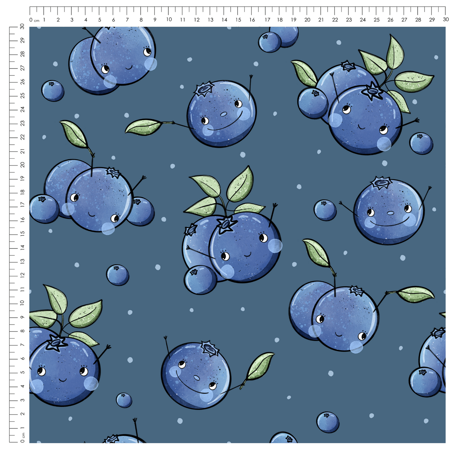 French Terry Blaubies Blue - Vorbestellung