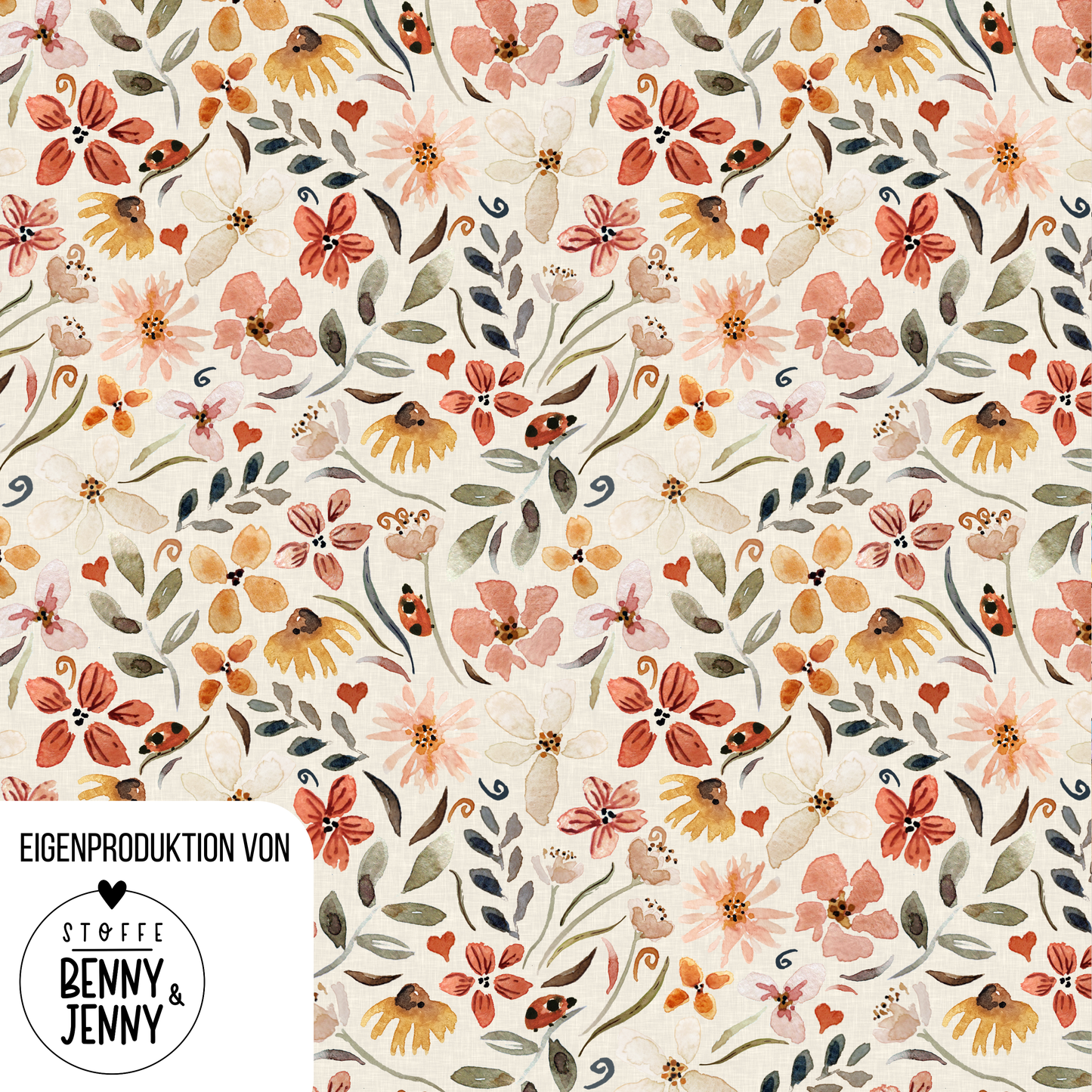 Bio French Terry Ladybug - Vorbestellung