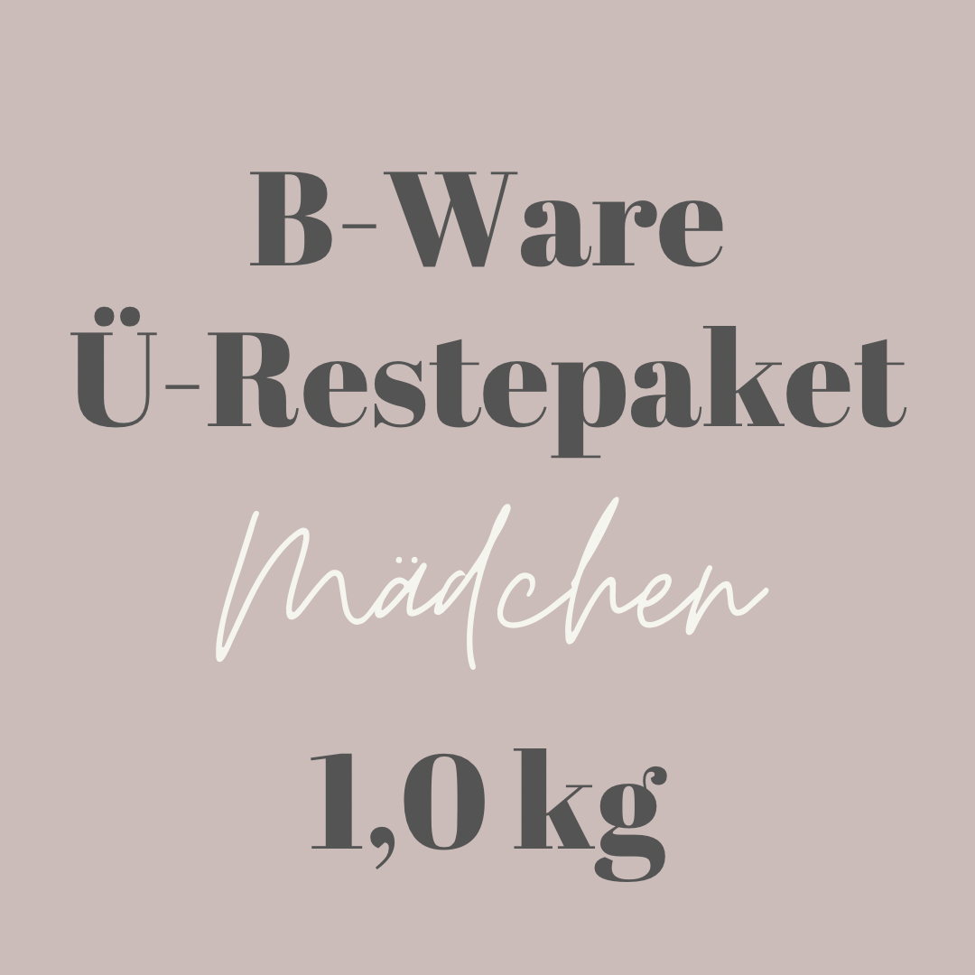 B-Ware Ü-Restepaket 1,0kg „Mädchen“