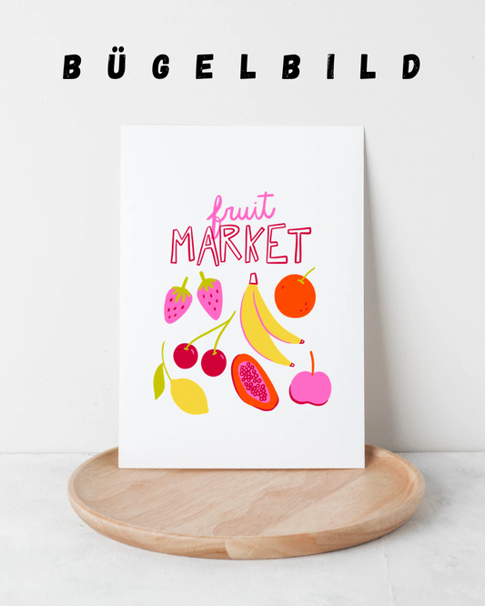 Bügelbild Fruit Market - Vorbestellung
