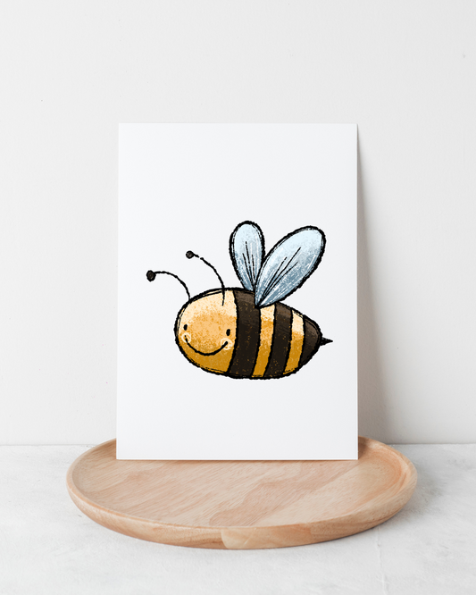 Bügelbild Wiesenbienchen