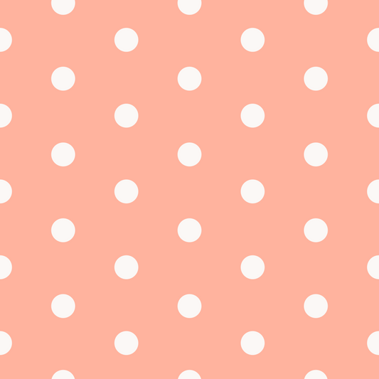 Jersey Dots Peach