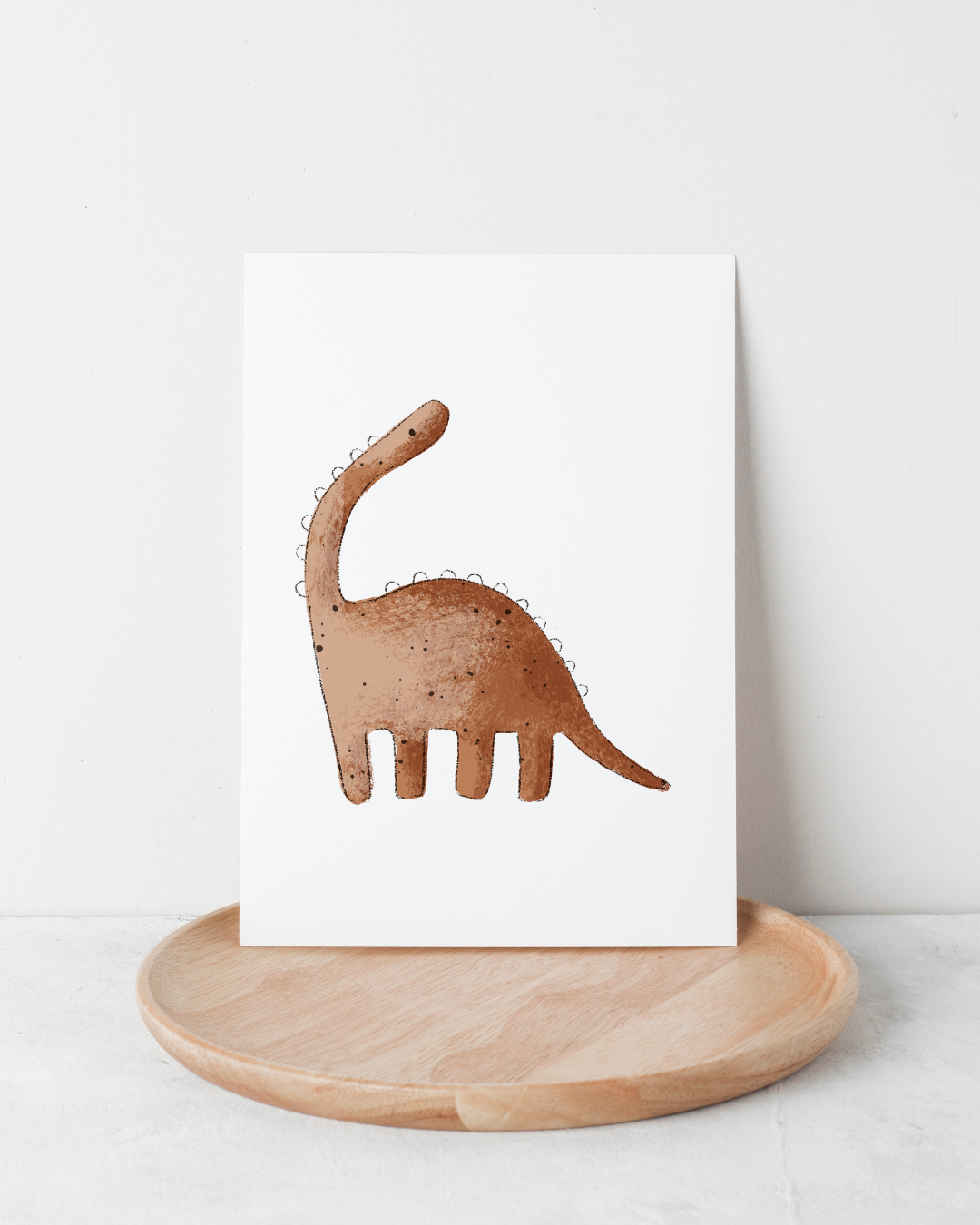 Bügelbild Cute Dino Brachio