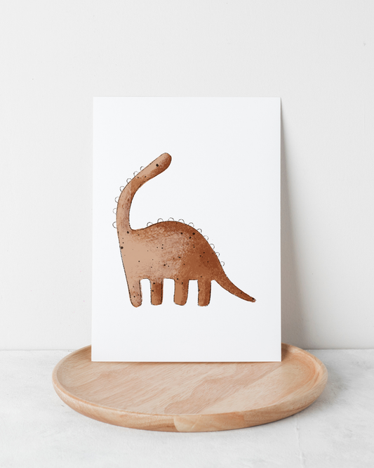 Bügelbild Cute Dino Brachio
