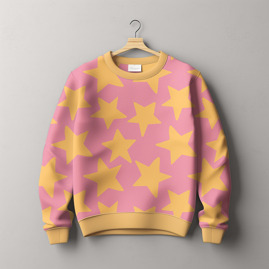 Jersey "Big Stars“ Yellow-Rose