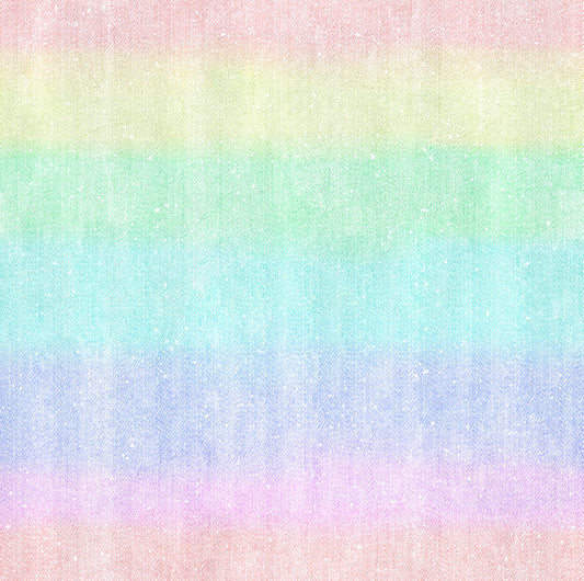 Jersey Rainbow Denim Funky - Vorbestellung