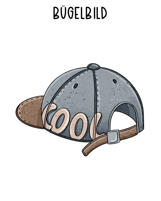 Bügelbild Cool