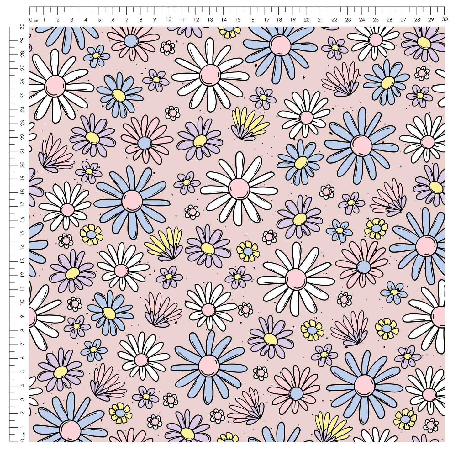 French Terry Daisy - Vorbestellung